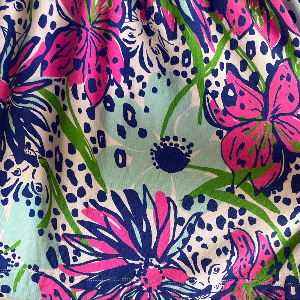 Lilly Pulitzer Cara Dress Dolman In the Garden Resort White Floral Multi S - Picture 10 of 12